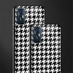 houndstooth classic glass case for vivo v17 image-2