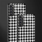 houndstooth classic glass case for oppo reno 4 pro image-2