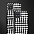 houndstooth classic glass case for oppo f17 image-2