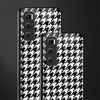 houndstooth classic glass case for vivo v20 se image-2