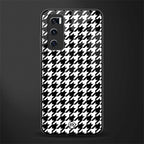 houndstooth classic glass case for vivo v20 se image