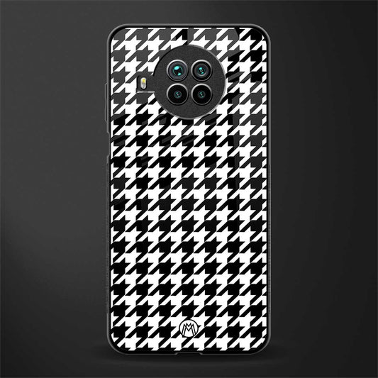 houndstooth classic glass case for mi 10i image