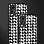 houndstooth classic glass case for vivo v20 pro image-2
