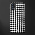 houndstooth classic glass case for realme x7 image