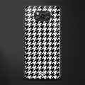 houndstooth classic glass case for poco x3 pro image