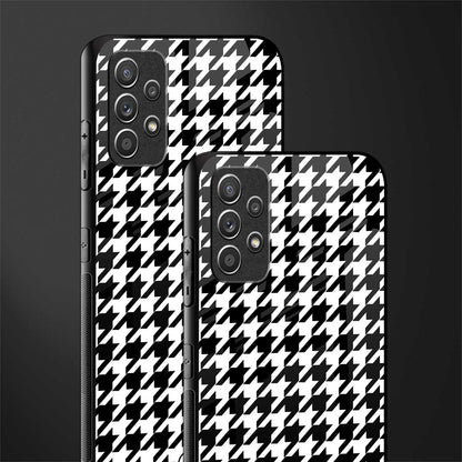 houndstooth classic glass case for samsung galaxy a32 4g image-2