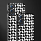 houndstooth classic glass case for oneplus 9 pro image-2