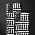 houndstooth classic glass case for realme 8 5g image-2