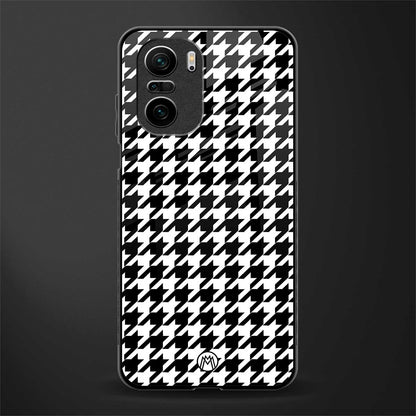 houndstooth classic glass case for mi 11x 5g image