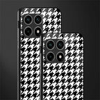 houndstooth classic glass case for oneplus 10 pro 5g image-2