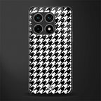 houndstooth classic glass case for oneplus 10 pro 5g image