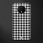 houndstooth classic glass case for oneplus 7t image