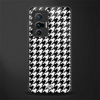 houndstooth classic glass case for vivo x70 image