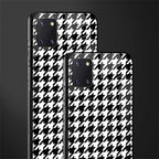 houndstooth classic glass case for samsung galaxy note 10 lite image-2