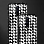 houndstooth classic glass case for oneplus 8 image-2