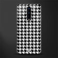 houndstooth classic glass case for oneplus 8 image