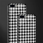 houndstooth classic glass case for iphone 8 plus image-2