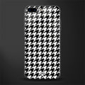 houndstooth classic glass case for iphone 7 plus image