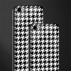 houndstooth classic glass case for iphone 8 image-2