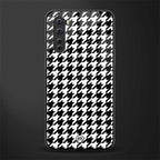 houndstooth classic glass case for oneplus nord ac2001 image