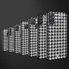 houndstooth classic glass case for vivo v11 pro image-3