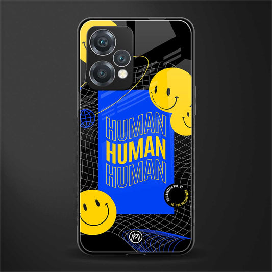 human being back phone cover | glass case for realme 9 pro 5g