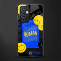 human being back phone cover | glass case for oneplus 9