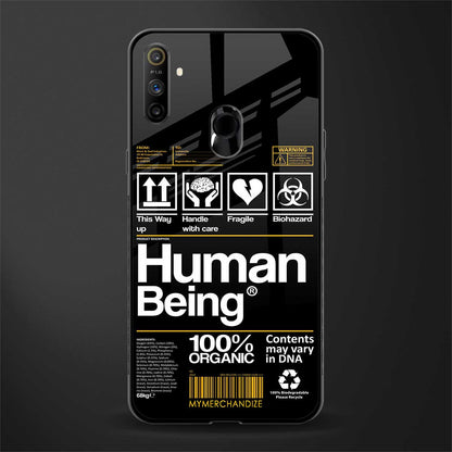 human being label phone cover for realme narzo 20a