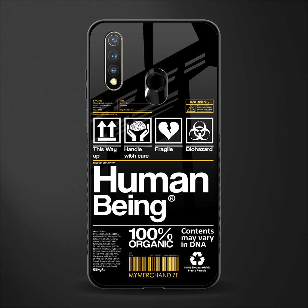 human being label phone cover for vivo y19