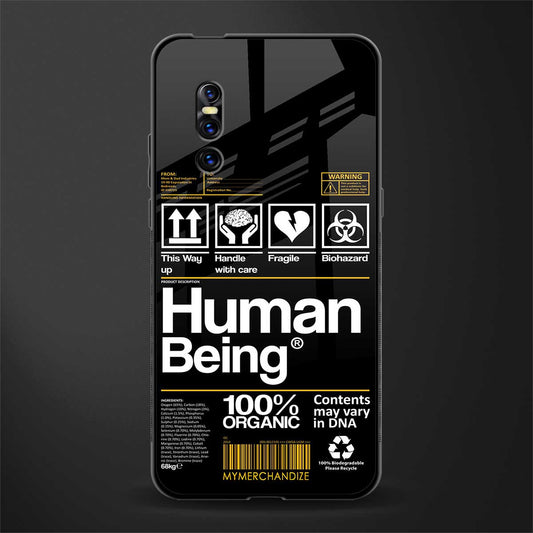 human being label phone cover for vivo v15 pro