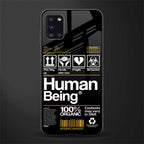 human being label phone cover for samsung galaxy a31