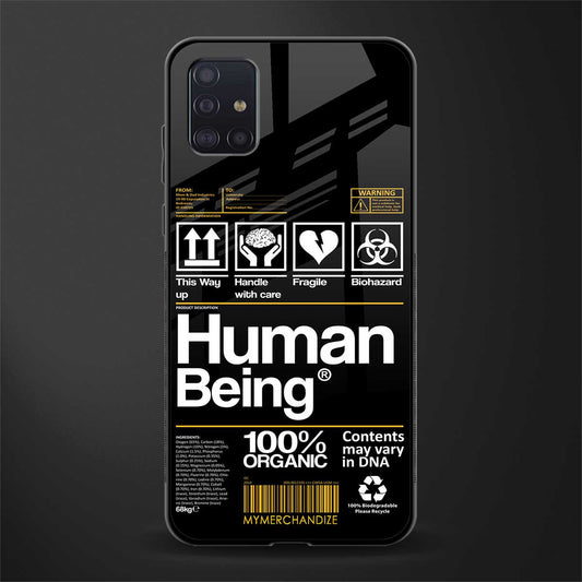 human being label phone cover for samsung galaxy a71