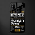 human being label phone cover for samsung galaxy f41