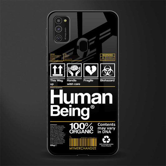 human being label phone cover for samsung galaxy m30s