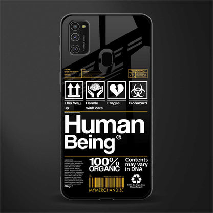 human being label phone cover for samsung galaxy m30s