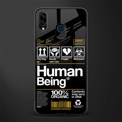 human being label phone cover for samsung galaxy m10s