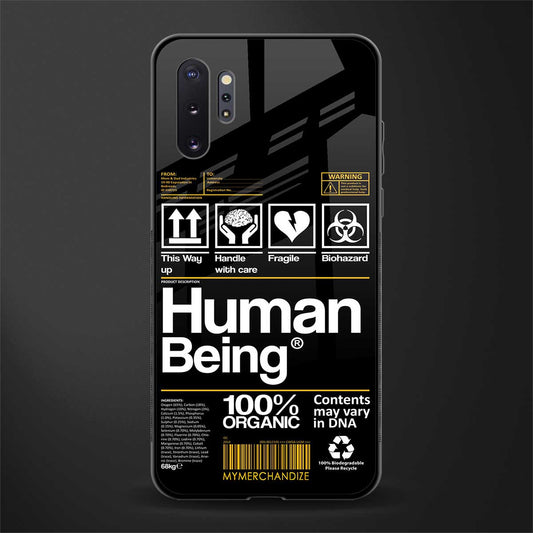 human being label phone cover for samsung galaxy note 10 plus