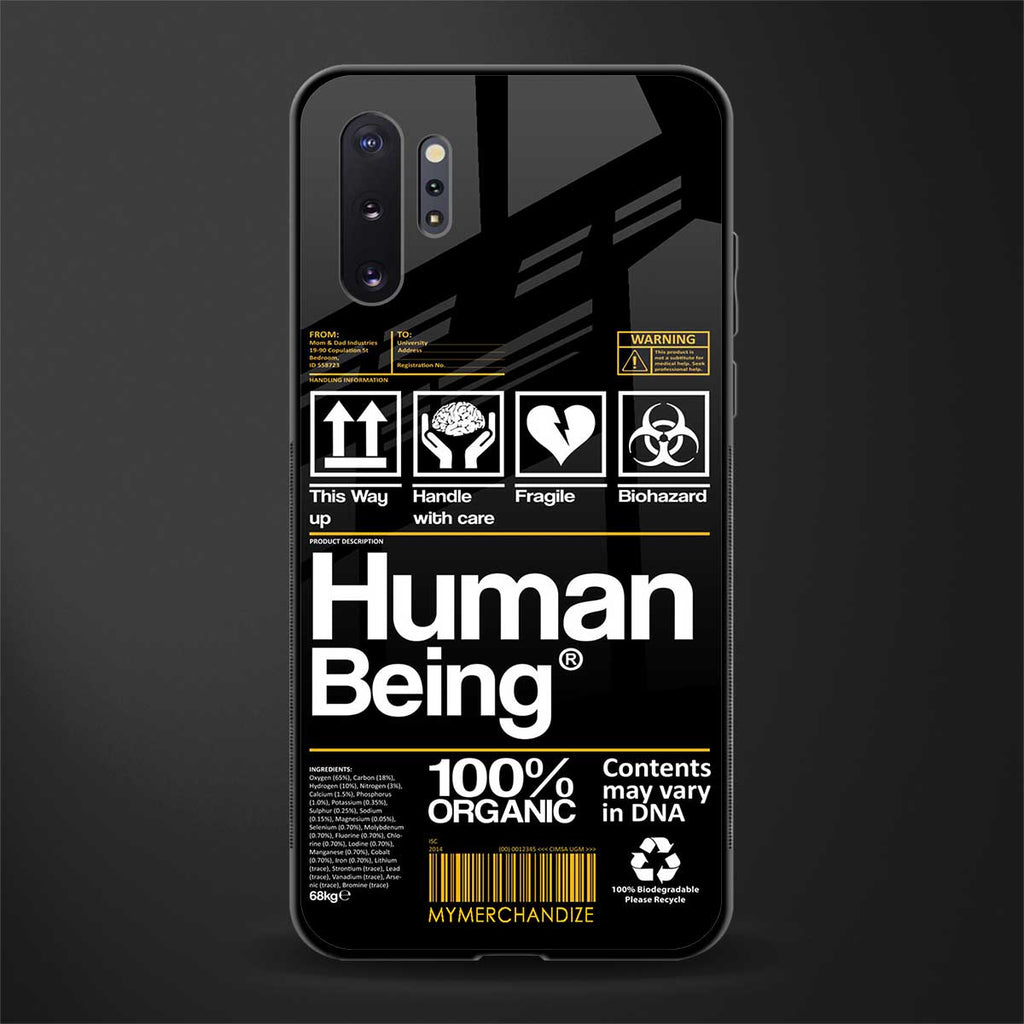 human being label phone cover for samsung galaxy note 10 plus
