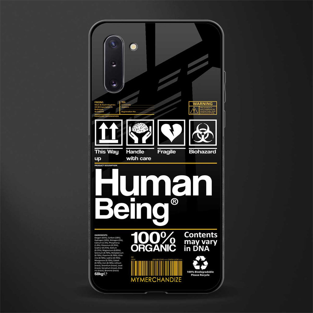 human being label phone cover for samsung galaxy note 10