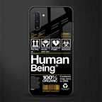human being label phone cover for samsung galaxy note 10