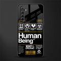 human being label phone cover for realme 6 pro