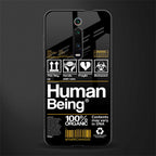 human being label phone cover for redmi k20 pro