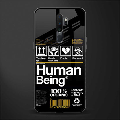 human being label phone cover for oppo a5 2020