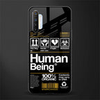 human being label phone cover for realme x2