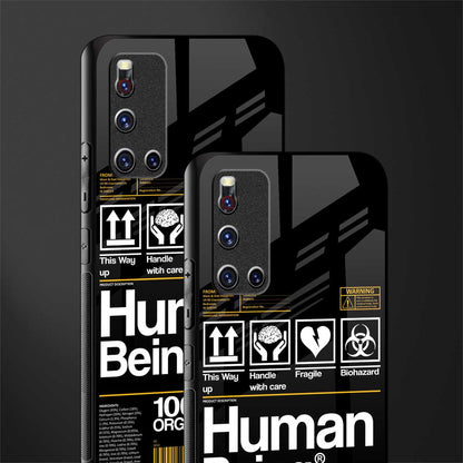 human being label phone cover for vivo v19