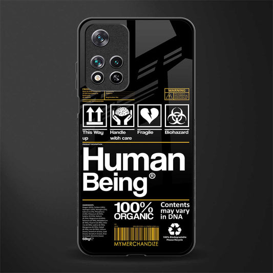 human being label phone cover for xiaomi 11i 5g