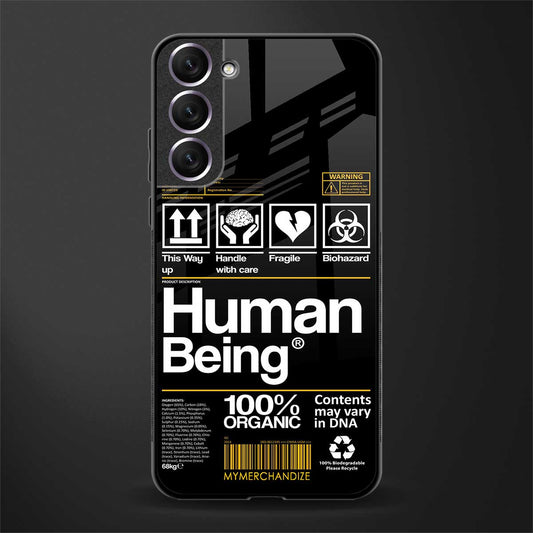 human being label phone cover for samsung galaxy s22 5g