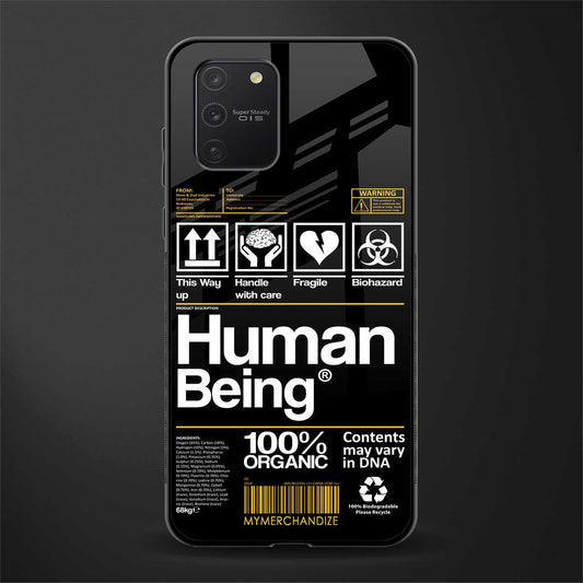 human being label phone cover for samsung galaxy s10 lite