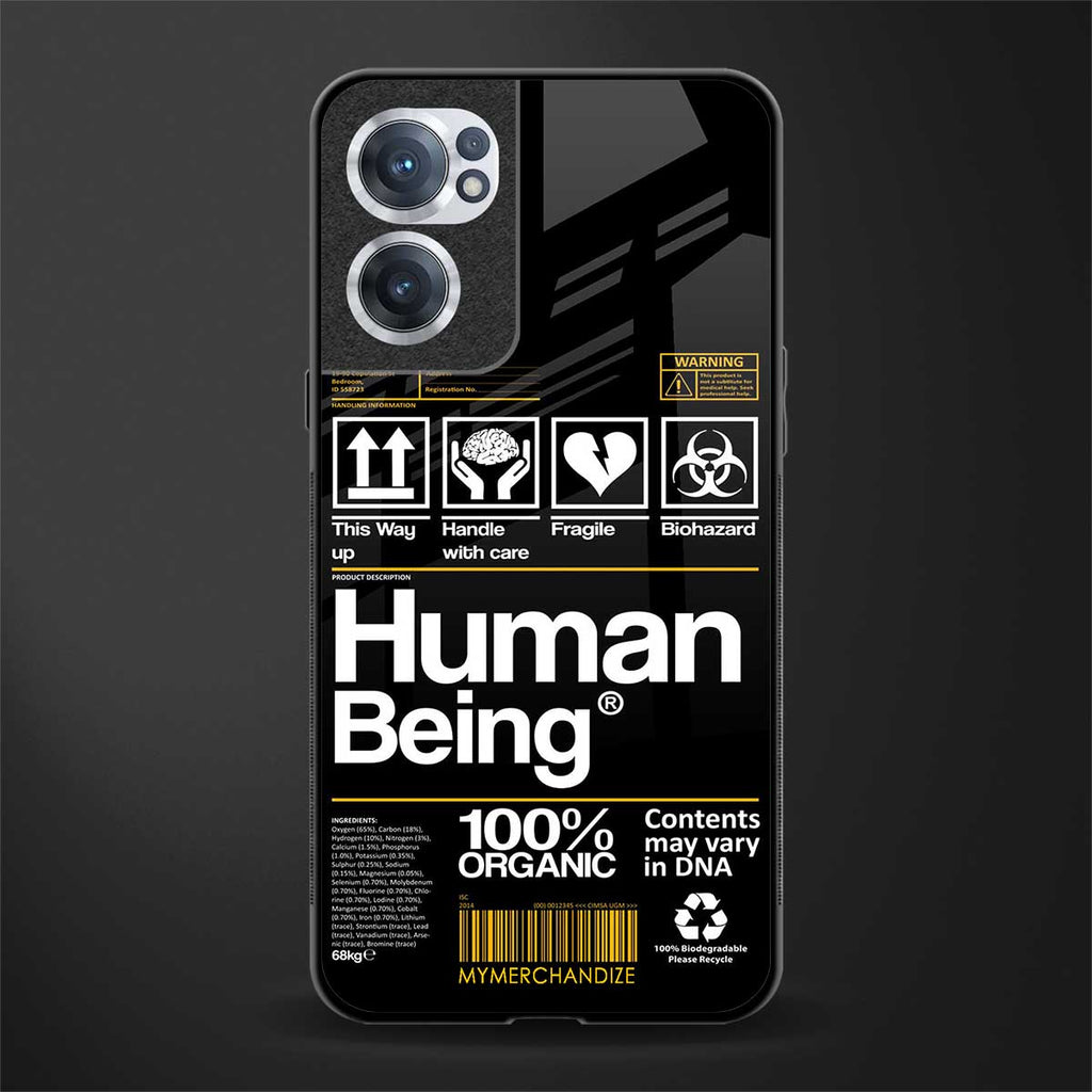 human being label phone cover for oneplus nord ce 2 5g