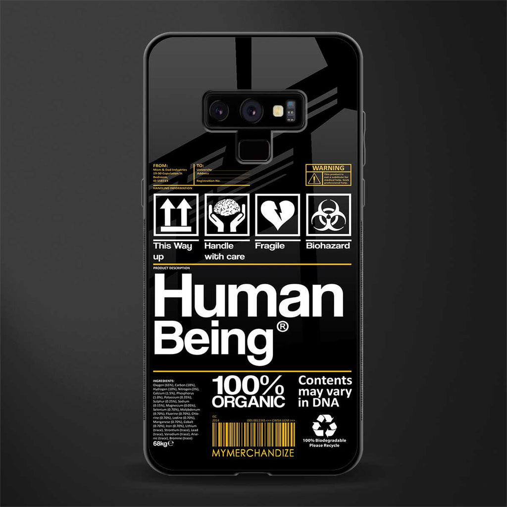 human being label phone cover for samsung galaxy note 9